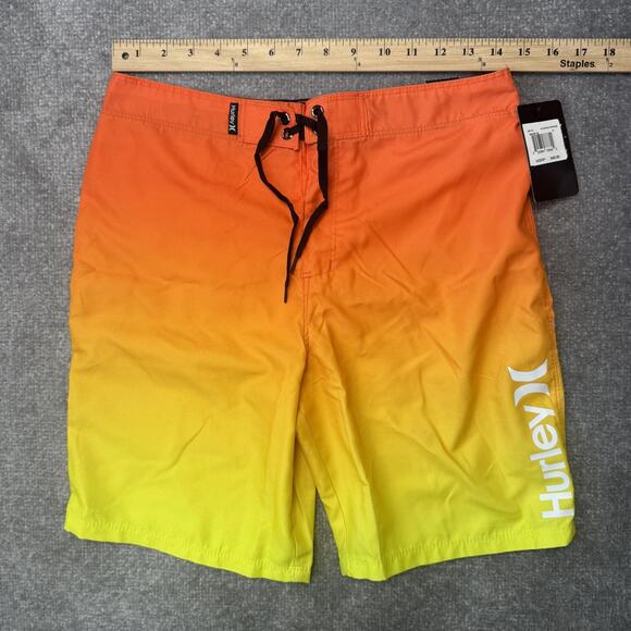 Hurley Board Shorts Boys 16 Swim Trunks Youth Size Polyester Beach Swimwear New - Picture 5 of 9